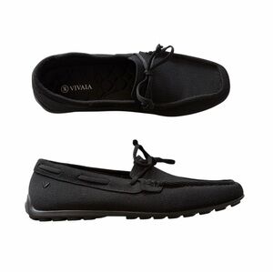 Vivaia Women’s Square Toe Loafers Jackie Black Sz 9.5 Padded Insole Comfort